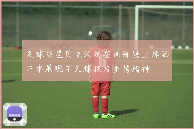 足球明星贝克汉姆在训练场上挥洒汗水展现不凡球技与坚持精神
